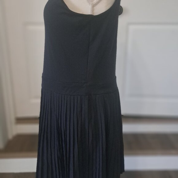 Women's Pleated Active Dress "All in Motion"  XL Black with Built in Shorts - Picture 4 of 12